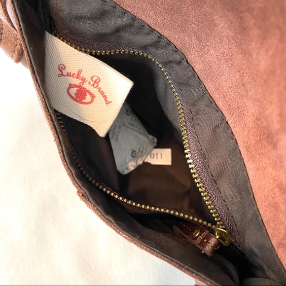 Lucky Brand Lamb Leather Mini Crossbody Bag - Picture 12 of 13